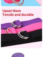 Cinta De Yoga Ajustable Para Pilates Baile Y Fitness Con Hebilla De Anillo D Cómoda Para Estiramiento Diario Y Ballet - details 6