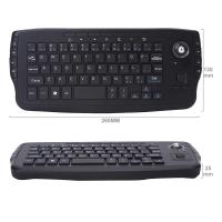 Mini Teclado Ergonómico Con Ratón De Trackball 1200dpi Función TV 2.4G Inalámbrico Para Laptop PC TV Compatible Con USB - details 1