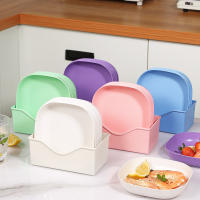 Plato En Forma De Corazón De Plástico Para Comida Pequeña O Frutas Apto Para Uso Doméstico Y Camping Dishware - details 17