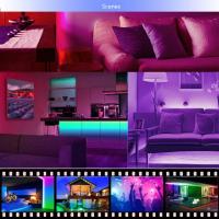 Tiras LED SMD 5050 1-30M USB RGB Control Bluetooth APP Luces Flexibles Para Decoración De Paredes Y Techo En Sala De Estar - details 9