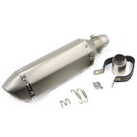Silenciador De Moto De Fibra De Carbono 51mm Escape Ak Exhaust Universal Para CB400 Ninja250 MT09 Z800 Con Killer De DB - details 4