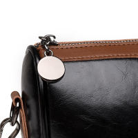 Bolso de cuero Genuino de Cera de cuero para Mujer, Bandolera Vintage de cuero de Vaca, Color sólido - details 12