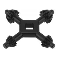 Llave De Rosca Cruzada 4 En 1 Para Taladro Llave De Chuck Multifuncional De Carbono Acero Tamaños 6mm 9mm 10mm 13mm Para La Mayoría De Los Taladros/Herramientas Eléctricas - details 8