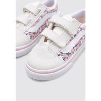 Vans Old Skool V Ballet  Deportivas Con Velcro Bebé - niña (hasta la talla 30) Rosa - details 1