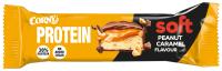 CORNY Protein Soft Barritas 30% Proteínas de Cacahuete y Caramelo. Sin Azúcares Añadidos. Pack 6x45gr - details 0