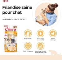 Pack de 3  Churu Snack Puré Receta De Pollo Para Gatos 4X14gr - details 1