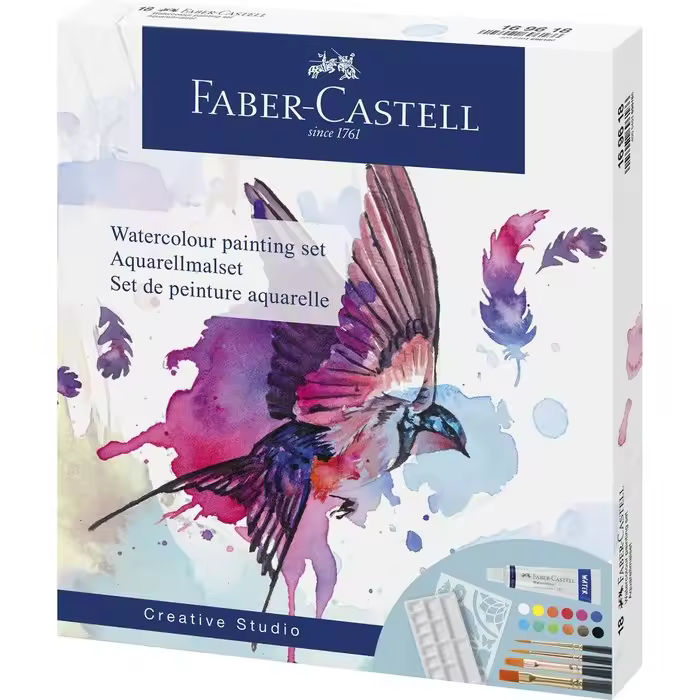 FABER SET FABER CASTELL PINTURA DE ACUARELA PINTURAS Y BARNICES - 1