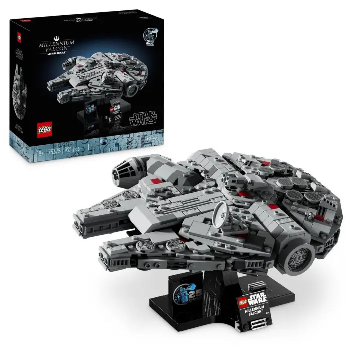 LEGO 75375 Star Wars Halcón Milenario Modelo de una nave estelar construible - 1