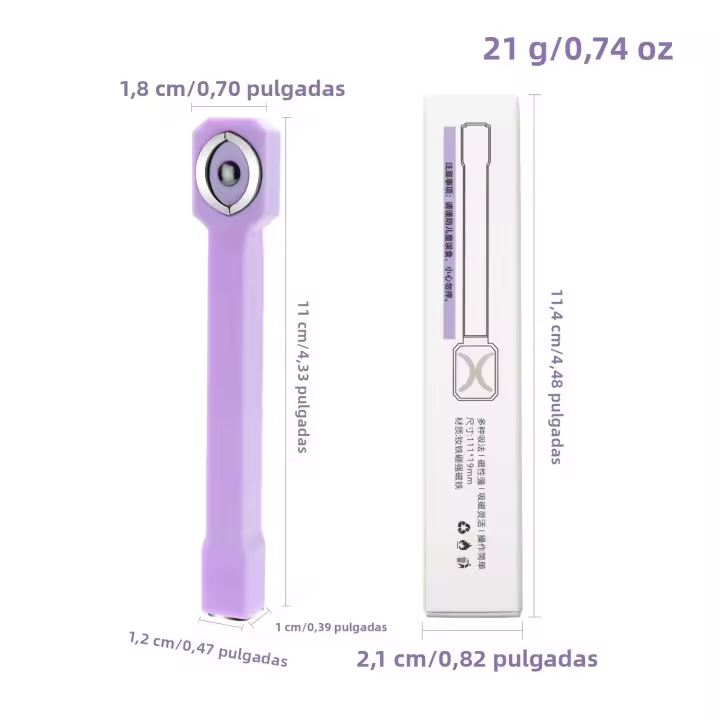 3 En 1 Varita Magnética Para Uñas Con Doble Fin De Multi-función Para Crear Dibujos De Ojo De Gato Y Adhesivo Brillante Herramienta De Gel UV Para Arte De Uñas - 1