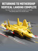 SEMBO Bloques De Construcción De Avión De Lanzamiento Vertical a Toda Altura Serie Militar Juguetes Y Regalos Para Niños Edad Recomendada 6-12 Años Material Plástico ABS - details 7