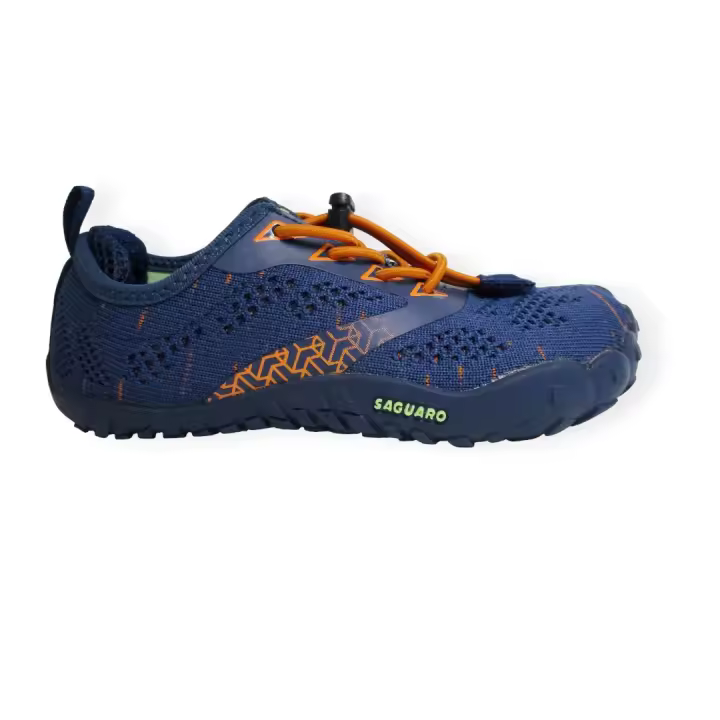 Saguaro Smart I Azul Marino. Zapatilla barefoot para niños - 1