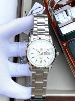 reloj automático hombre Seiko 5 SNKP15K1 42,3mm 50m WR 7S26 correa de acero - details 0