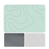 Alfombra De Baño De Piedra Diatomea Absorbente Y Antideslizante Alfombra De Ducha De Plástico Para Interior Alfombrilla De Toilette - details 0