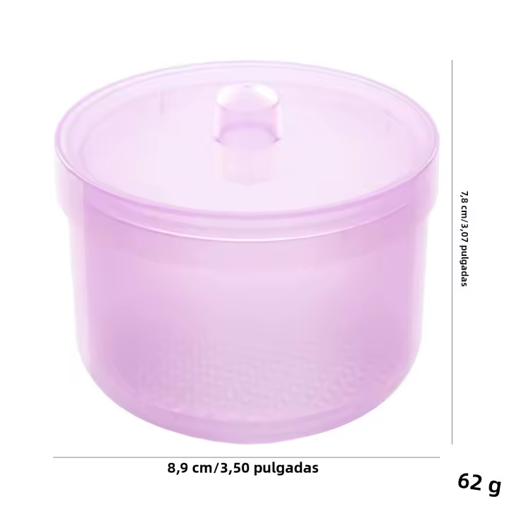 Caja De Desinfección Para Uñas Con Doble Filtración Caja De Almacenamiento Para Manicura Contenedor De Limpieza Para Cepillos De Uñas - 1