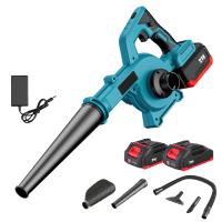 Soplador de hojas inalámbrico de 21 V, 2 baterías + 1 cargador, 6 velocidades, soplador de 1000 W, 15000 rpm, potente soplador, elimina rápidamente hojas, césped y suciedad - details 7
