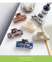 Grabador De Lujo Para Mujer Con Estampado De Leopardo Pinza Para El Cabello Retro Accesorio De Cabello De Alta Gama Clip De Mampa - details 4