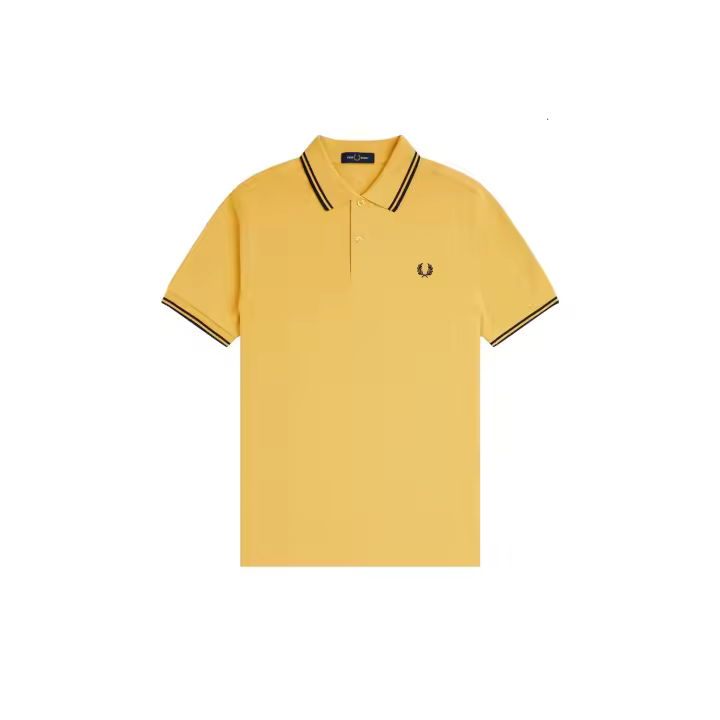 Fred Perry Slim Fit Twin Tipped Polo Honeycomb / Navy / Navy - 1