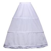 Crinolina De Mujer Falda Elástica Media Camisa A-Line Para Vestido De Boda Vestido De Baile Suelto Material Lycra - details 6