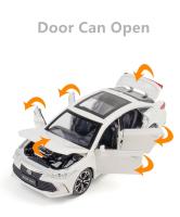 Modelo De Coche De Aleación TOYOTA Avalon 1:24 Con Sonido Y Luz Vehículos De Juguete Metálicos Simulación Regalos Para Colección - details 4