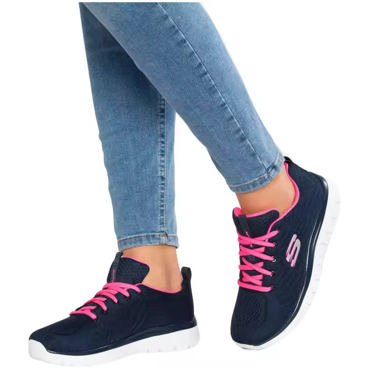 Calzado Sportswear marca Skechers modelo 12615Nvhp para mujer en color negro - 1