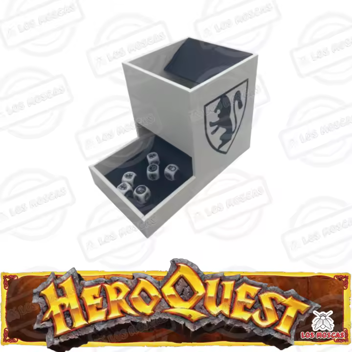 Torre de dados compatible con Heroquest Accesorios Accesorios 3D por juego HeroQuest Impresión 3D Torres de dados - 1