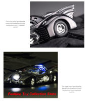 Coche De Batería Diecast 1:36 Con Sonido Y Luz Vehículo Retroductor Para Decoración Juguete Educativo Para Niños Regalo - details 5