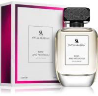 Swiss Arabian Rose and Patchouli Eau de Parfum 100ml– Long-Lasting Floral Oriental Fragrance for Men & Women - details 2