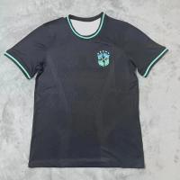 Camiseta De Fútbol Brasileño Para Hombres Camiseta De Deporte De Secado Rápido Manga Corta Estilo Casual Unisex - details 5