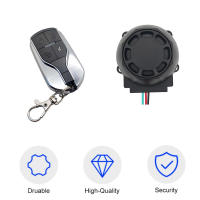 Alarma De Motocicleta Universal 12V Sistema De Alarma De Vibración Fáciles De Instalar Varios Métodos De Fijación - details 1