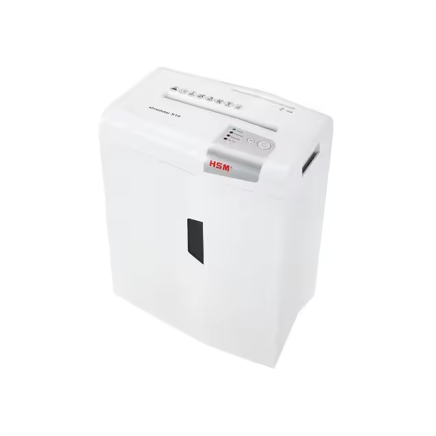 HSM X10, Particle-cut shredding, 22 cm, 4.5 x 30 mm, 20 L, 58 dB, Botones - 1