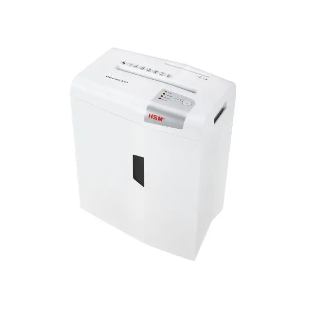 HSM X10, Particle-cut shredding, 22 cm, 4.5 x 30 mm, 20 L, 58 dB, Botones - 1