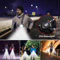 Lámpara De Pecho LED Para Correr Por Noche Recargable Por USB Luz De Advertencia Trasera Para Camping Senderismo Correr Y Aventura - details 5