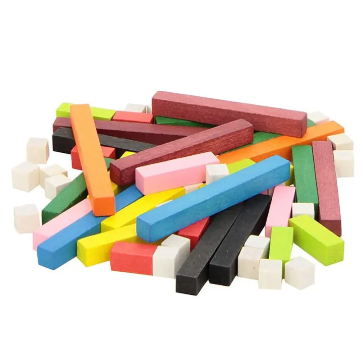 Juego de Regletas de Madera para Niños | Aprende Matemáticas Básicas - 1