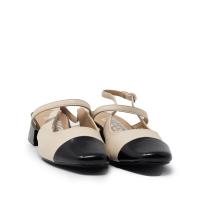 Zapatos casual mujer D'ANGELA DXF28110NEGR SALON DESTALONADO NEGRO-BEIG 35640 25V - details 0