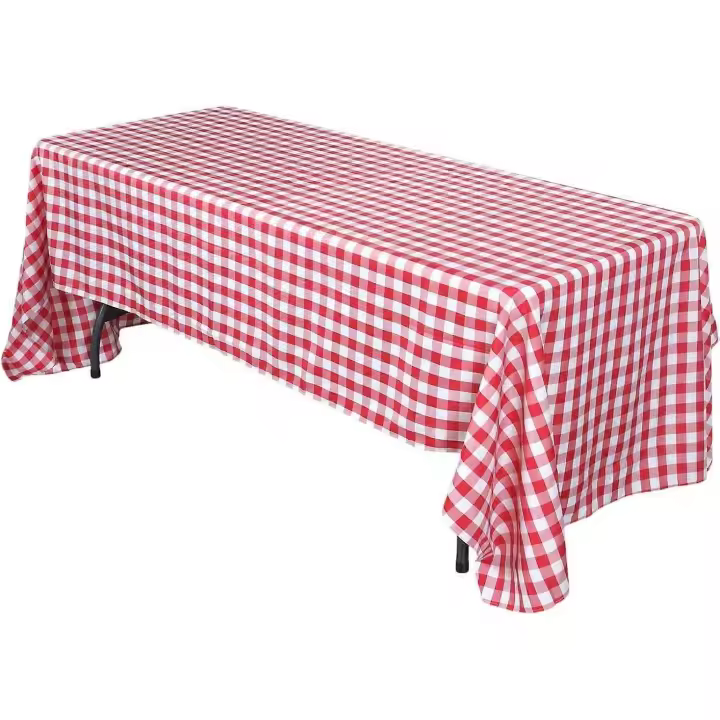Cuadros de búflo a Cuadros tela de guinga rectángulo Mantel para picnics de Verano y Fiesta Patrióticos (54x108) - 1