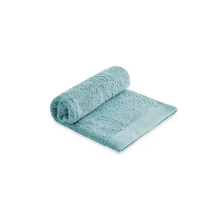 Manterol - Toalla de baño y lavabo de rizo 100% algodón de 500 gr/m²  basic. Muy absorbentes y duraderas. Color beige, maquillaje, blanco, turquesa, gris y azul disponibles. - 1