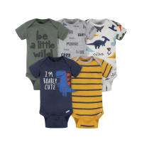 Ropa para niños, novedad de verano, mono triangular de manga corta para bebés, ropa para gatear, mono de bebé de cinco piezas - details 10