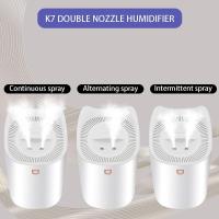 Humidificador de Silencioso para Bebes, 3L 24 Horas Habitacion Vapor Humificadores, 2 Boquillas Y 3 Modos para Dormitorio Oficina (Blanco) - details 4
