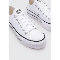 Converse CHUCK TAYLOR ALL STAR LIFT CLEAN OX Deportivas Con Plataforma Mujer Blanco - details 1