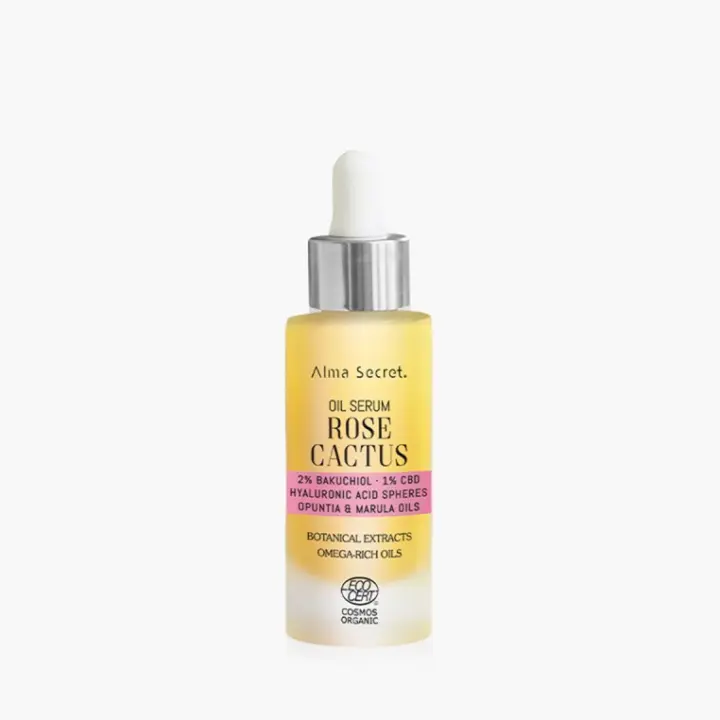 Sérum facial Rose Cactus 30ml - Alma Secret - Perfeccionador, renovador y antiedad.  Es un aceite facial de próxima generación, apto para todo tipo de pieles. - 1