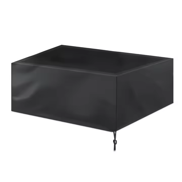 Cubierta impermeable para muebles, cubierta anti-Polvo para mesa de Billar de 7 pies, color Negro, 225x116x82cm - 1