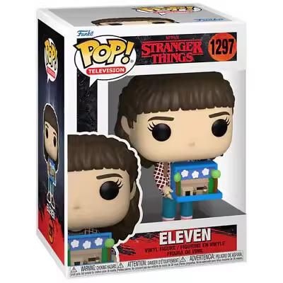 Funko POP! TV Netflix: Eleven Stranger Things #1297 TV Oficial Regalos Coleccionismo Figuras Coleccionables - 1