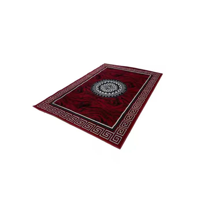 Alfombra de Hogar 100% Polipropileno 55 x 110 cm modelo OLIMPIA (Rojo) - CREVICOSTA QUALITY MARK MARCAS DE CALIDAD - 1