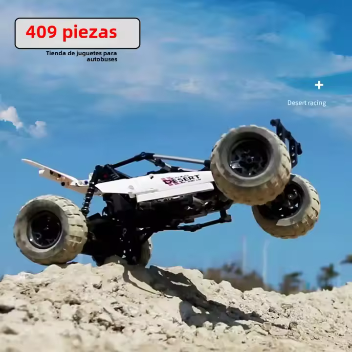 Bloques De Construcción Técnico Para Coche Buggy De Desierto Y Camión De Carreras Con Control Remoto Juguetes DIY Para Niños Set De Regalo Para Niños Y Niñas - 1