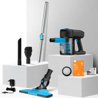 YISORA N3 Aspiradora Inalámbrica, succión potente de 17 kPa, cubo de polvo de 0.7L, 40 minutos de tiempo de funcionamiento, capacidad de 2200mAh, nivel de ruido de 70dB, azul claro - details 3
