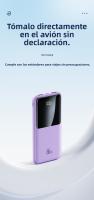 Power Bank 20000mAh 66W Carga rápida PD QC4.0, 4 Puertos USB Carga rápida para iPhone, Samsung, AirPods, Batería Eterna con Pantalla LED, Portátil y Compatible con Todos Los Dispositivos - details 12