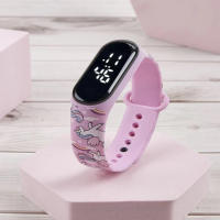 Reloj De Pulsera Digital LED Para Niños Y Estudiantes Resistente Al Agua Con Pantalla Táctil Estilo Casual Y Moda - details 2