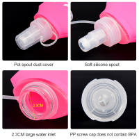 Botella De Agua Plegable TPU BPA-Free Para Deporte Al Aire Libre Senderismo Camping Correr Portátil Botella Suave De Capacidad ≤300ml - details 8