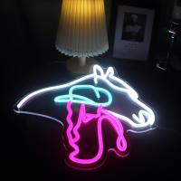 Cartel De LED En Forma De Cabeza De Caballo Para Cowgirl Decoración De Pared Artística Para Campo Equestre Granjas Juegos Habitaciones De Barra - details 4