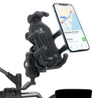 Soporte De Teléfono Móvil Para Motocicleta Con Amortiguador De Vibración Soporte De Rotación Ajustable Para Motorbike Ball Head Mount - details 21